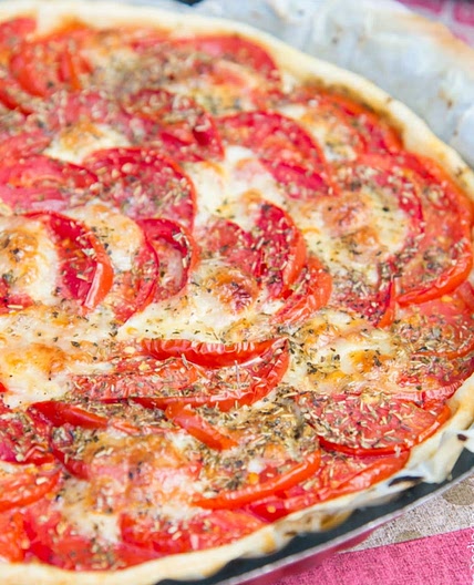 Tarte tomate mozzarella