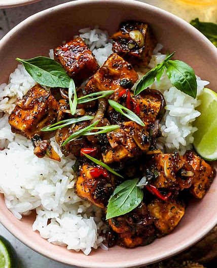 30 Minute Black Pepper Tofu