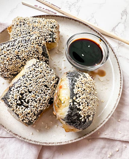 Rice Paper Tofu Dumplings