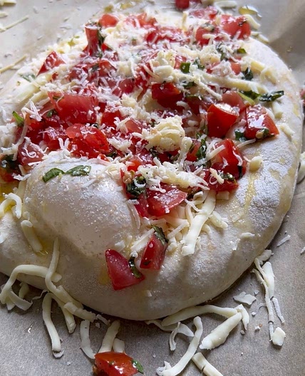 Mini Pizza Dough Focaccia