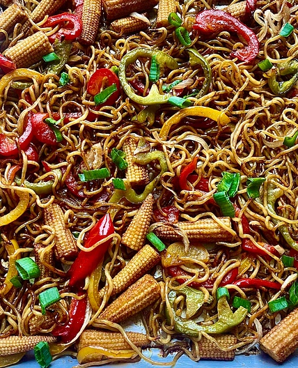 20 Minute Veggie Chow mein 