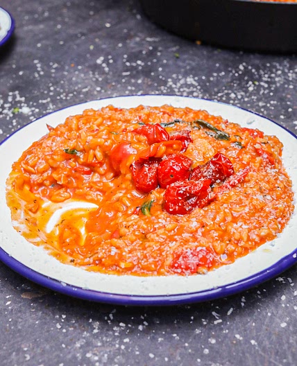 Cherry Tomato Risotto