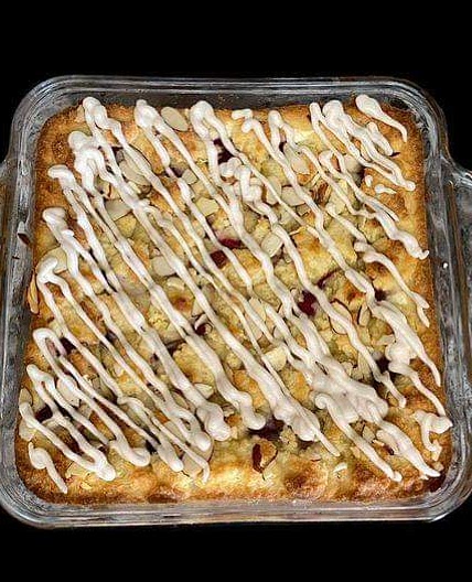 Raspberry Cream Cheese Coffee Cake
