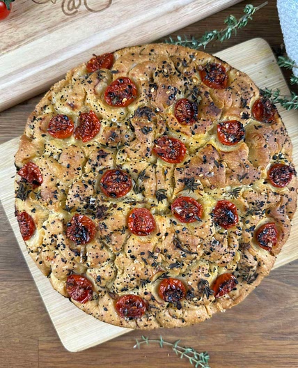 No Knead Focaccia