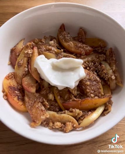  healthy apple crisp 