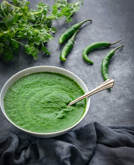 Spicy Green Chutney | Chef Sanjyot Keer
