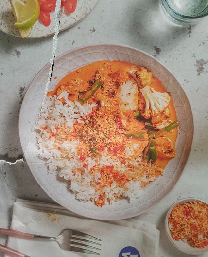 Sri Lankan style veggie curry