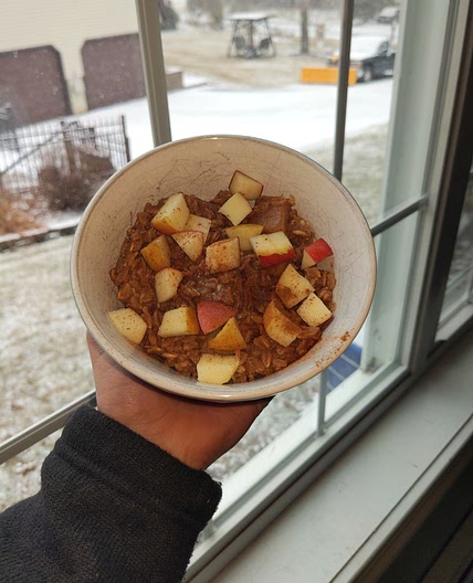 apple cinnamon oatmeal