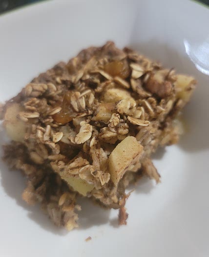 Baked Apple Cinnamon  Oatmeal