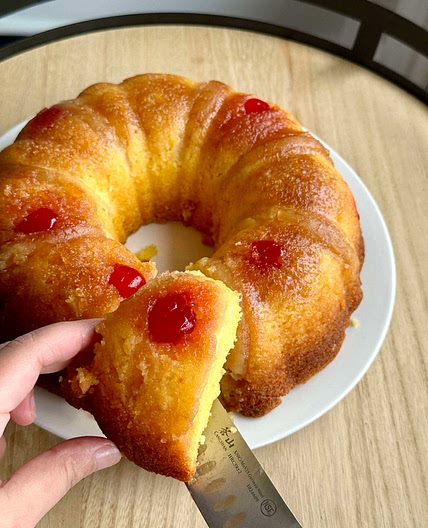 Pineapple upside down bundt