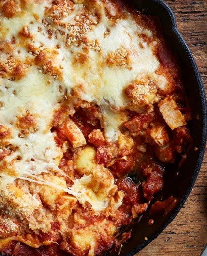 Chicken and Tomato Gnocchi Bake