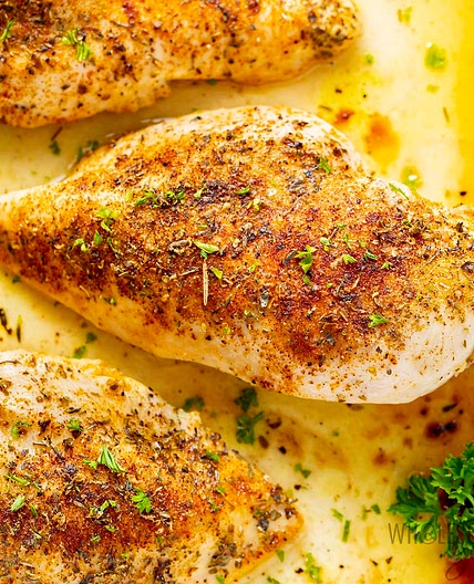 Baked Chicken Breast (Super Juicy & Easy!)