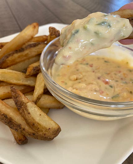 WIC Approved Simple Queso Dip