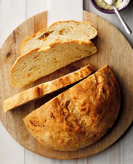 Roasted Potato and Onion Artisan Bread