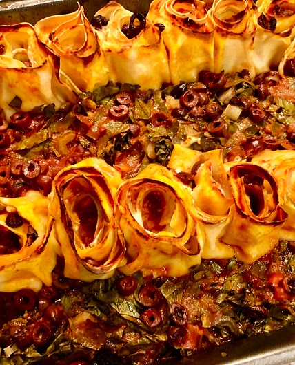 73. Easy Rotolo with Zucchini and Chard