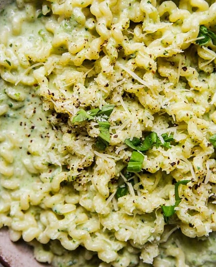 Creamy Zucchini Pasta