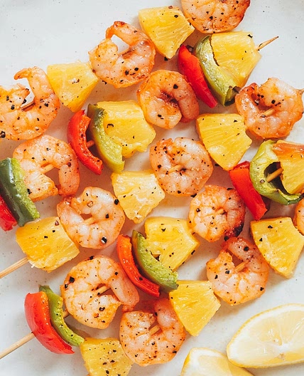 Pineapple Shrimp Kabobs