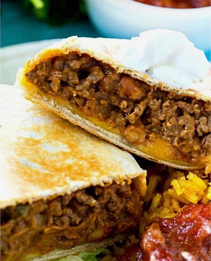 Beef & Bean Burritos 