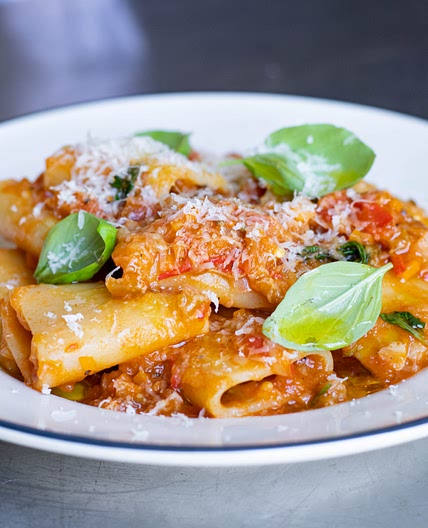 Smoky Pulled Aubergine Ragu