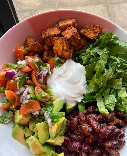 Sweet Potato Taco Bowl 