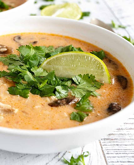 Wicked Thai Chicken Soup