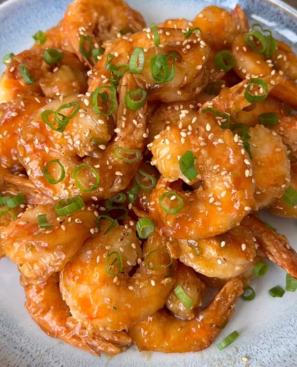 Crispy honey shrimp 