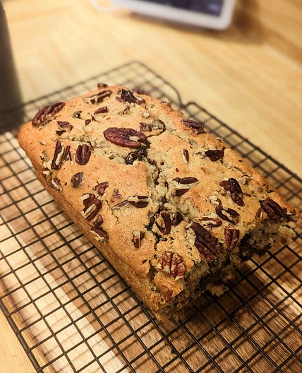 Bourbon Old Fashioned Banana Bread