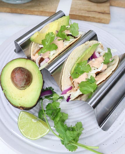 15 Minute Air Fryer Fish Tacos