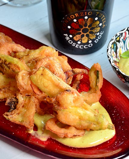 Fritto misto with Prosecco DOC (Tempura)