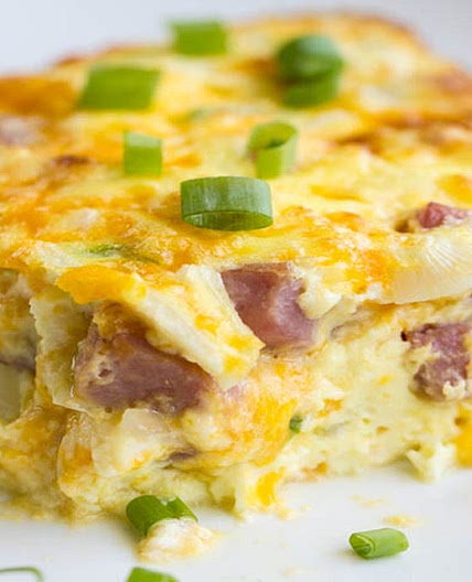 Baked Omelette Breakfast