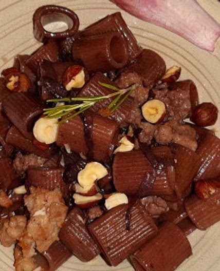 Rigatoni trevisana au vin rouge (Zanoni)