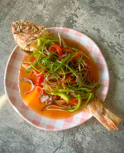 Sweet and Sour Whole Fish