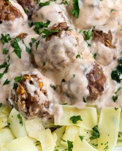 Stroganoff Meatballs