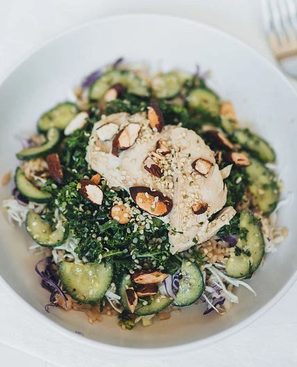 Chicken Poke Bowl