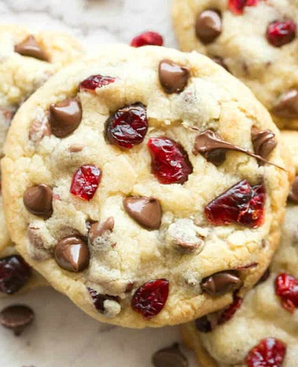 Cranberry Chocolate Chip Cookies