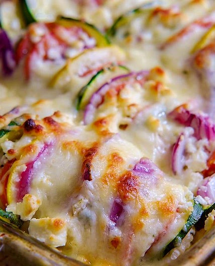 Mediterranean Hasselback Chicken Casserole Recipe: A Fresh & Colorful Way to Casserole | Casseroles | 30Seconds Food