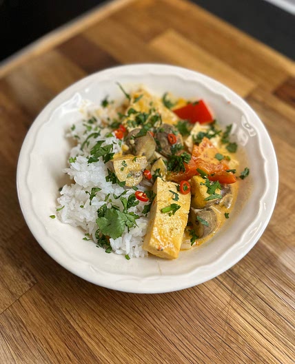 Vegan Red Coconut Curry