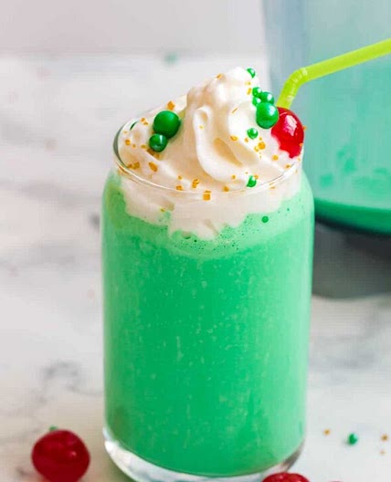 Vanilla Mint Milkshake (Shamrock Shake)