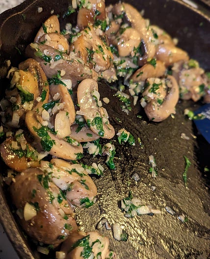 Garlic Mushrooms