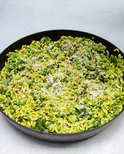 Green Summer Orzo