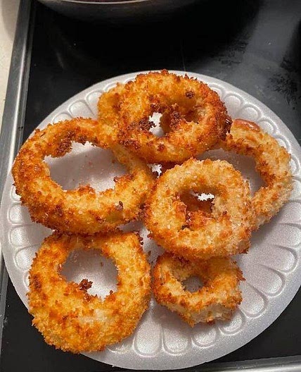 Keto Fried Onion Rings