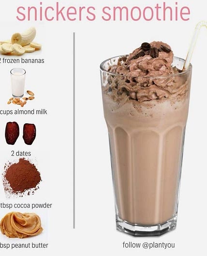 Snickers smoothie