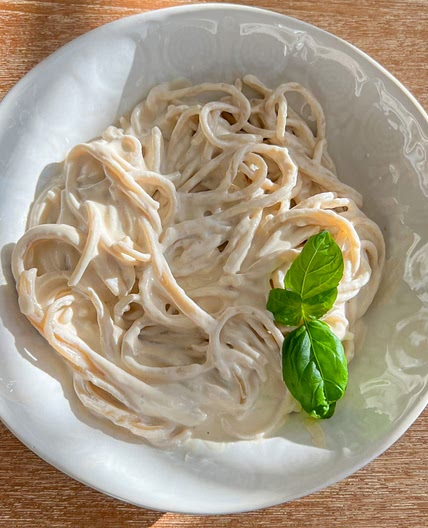 Vegan Alfredo Pasta