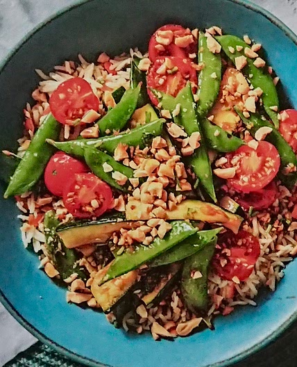 Thai Veggie Rice Bowl