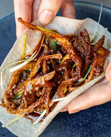 Crispy Mushroom Pancakes