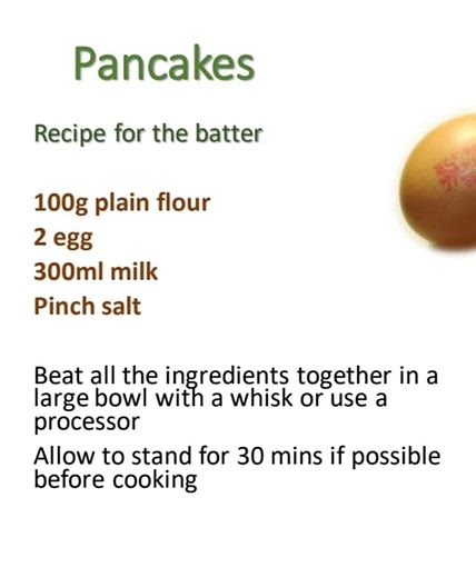 Easy Pancakes 4 ingredients