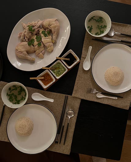 Hainan Chicken and Rice