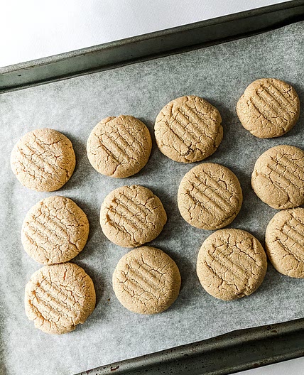 3 Ingredient Cashew Butter Cookies