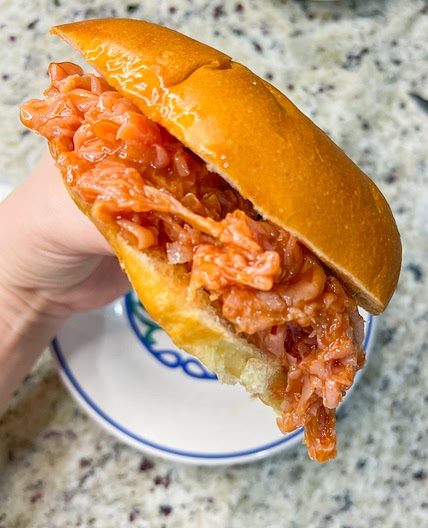 Pittsburgh BBQ ham sandwich 