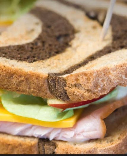Dijon Apple turkey sandwich